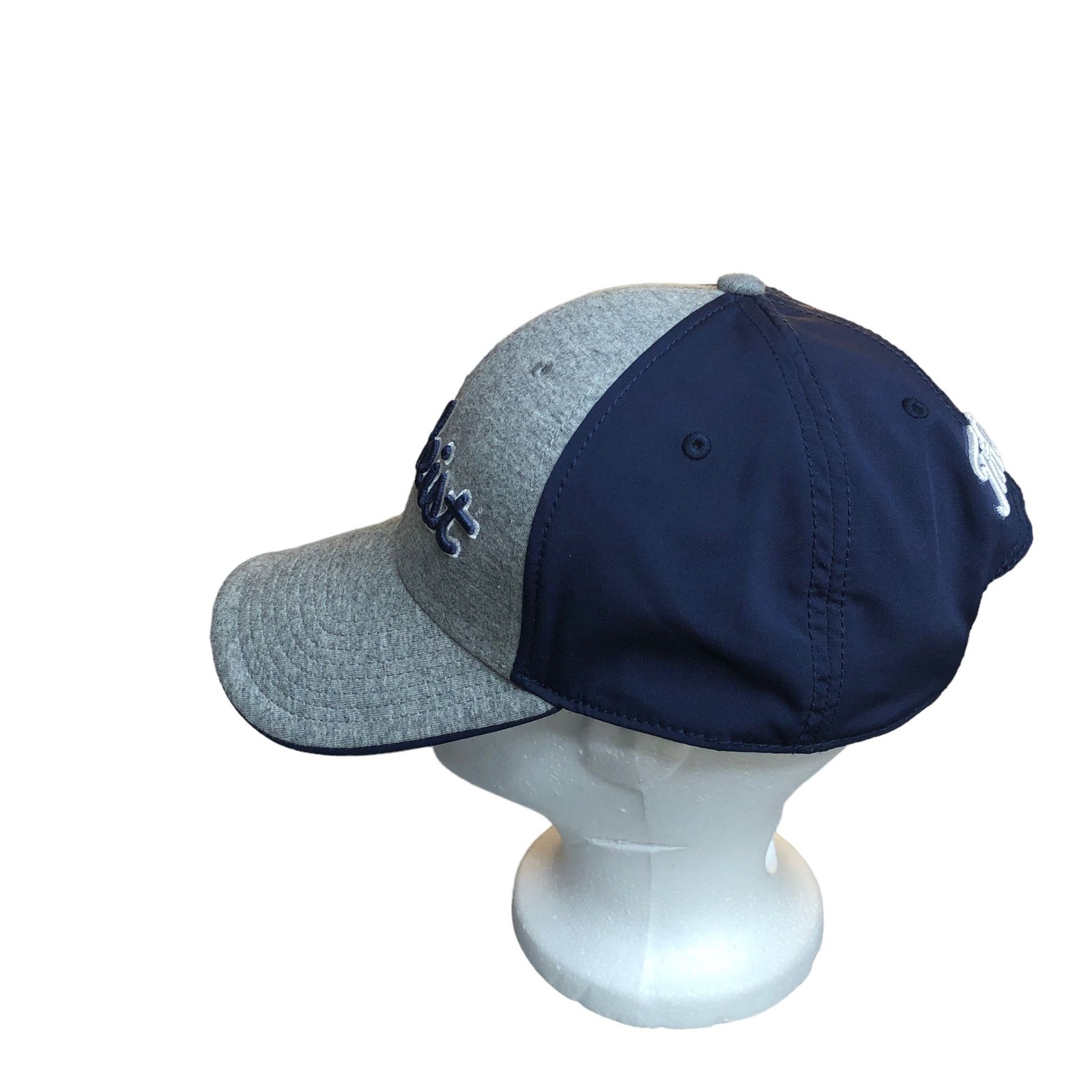 Titleist Adjustable Golf Hat Navy & Gray Cotton/Polyester Blend
