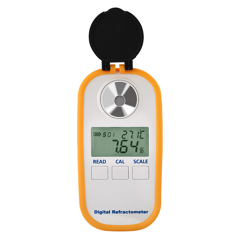 2-in-1 Auto Refractometer Coffee Hydrometer Brix TDS Concentration Meter Tester