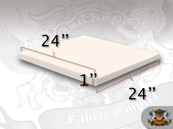 1" x 24" x 24" Square Foam Sheet