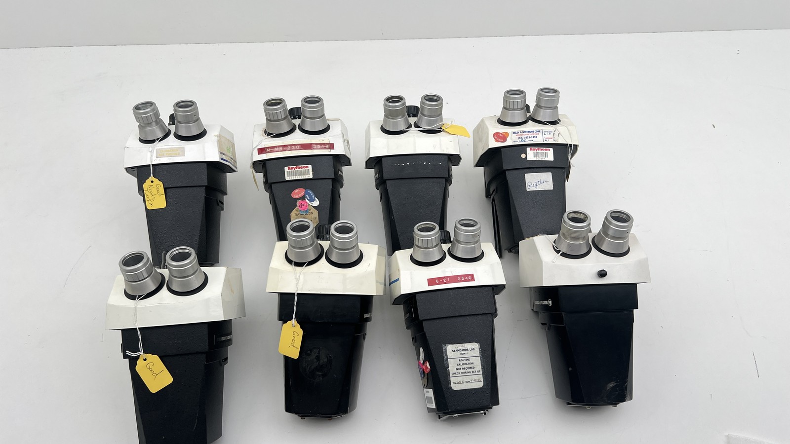 Bausch & Lomb StereoZoom 7 Stereo Zoom Microscope Lot of Eight