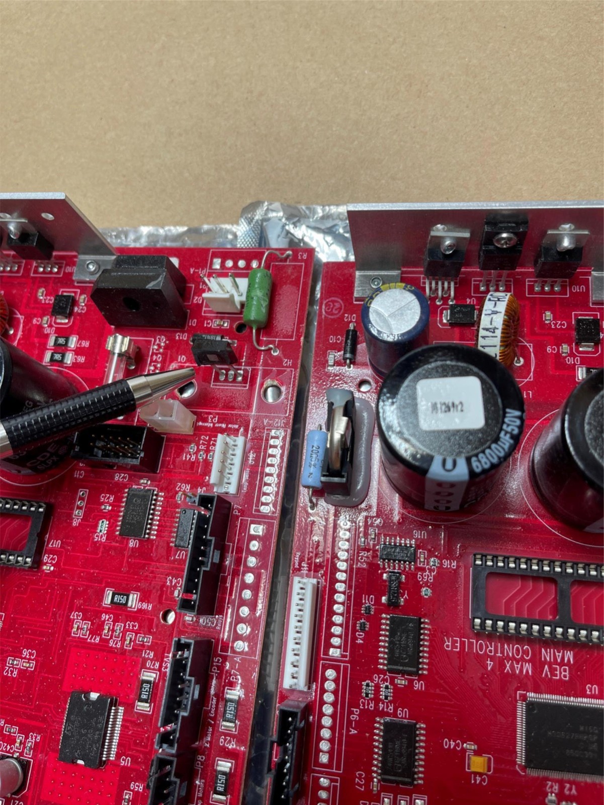 3x Lot Dixie Narco BevMax 4 Soda Machine Main Controller Board DN5800 Coke AS-IS