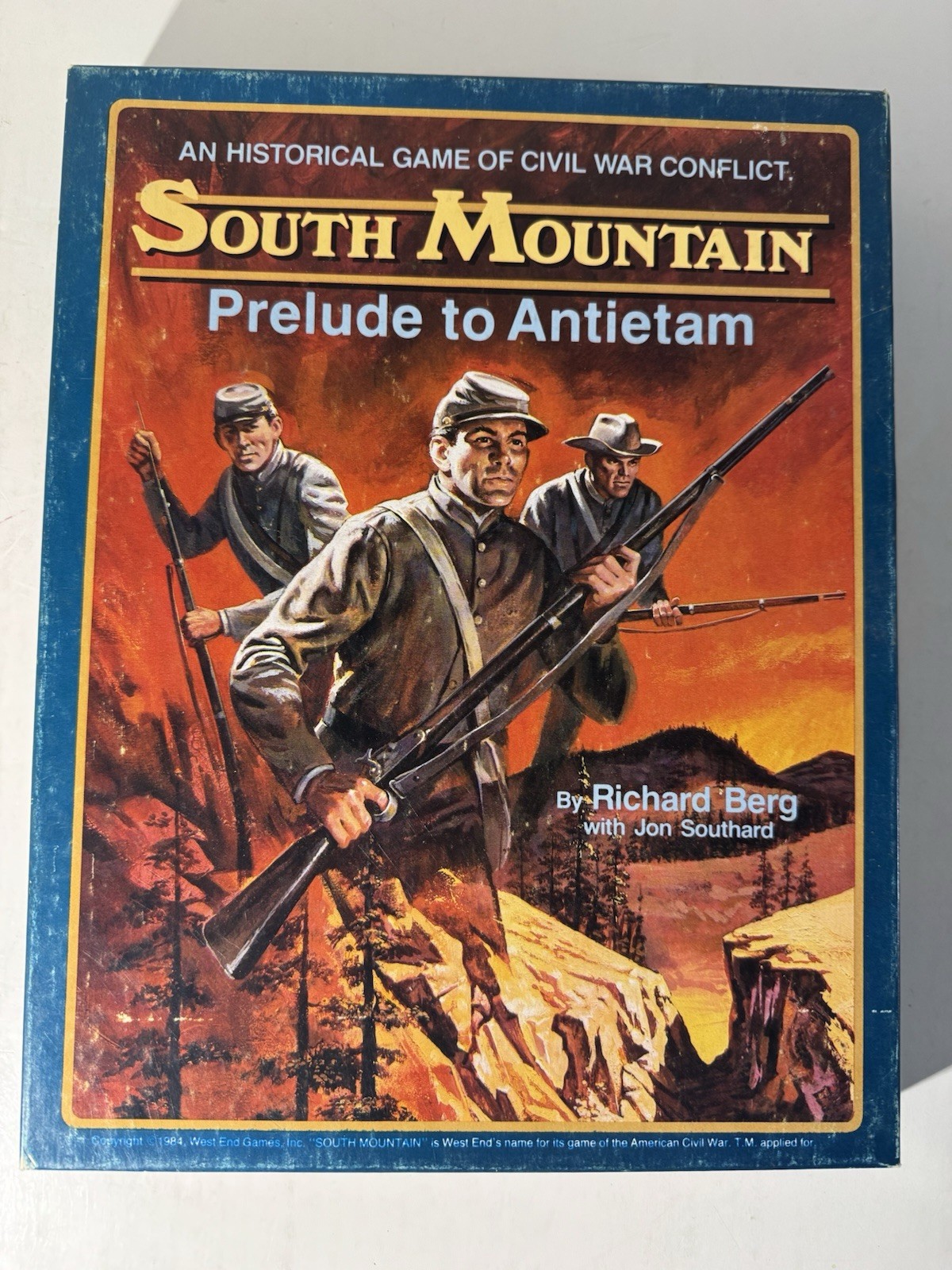 South Mountain Prelude To Antietam 1984 West End Games Unpunched Vintage