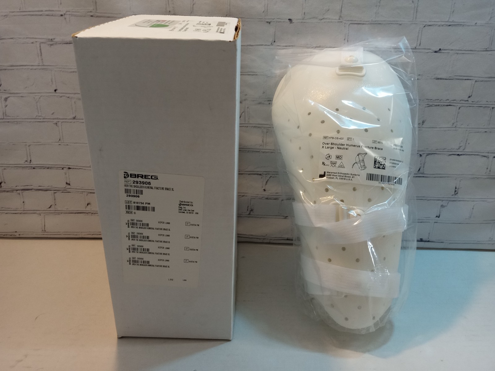 BREG 293906 Over Shoulder Humeral Fracture Brace XL ***FREE SHIPPING***