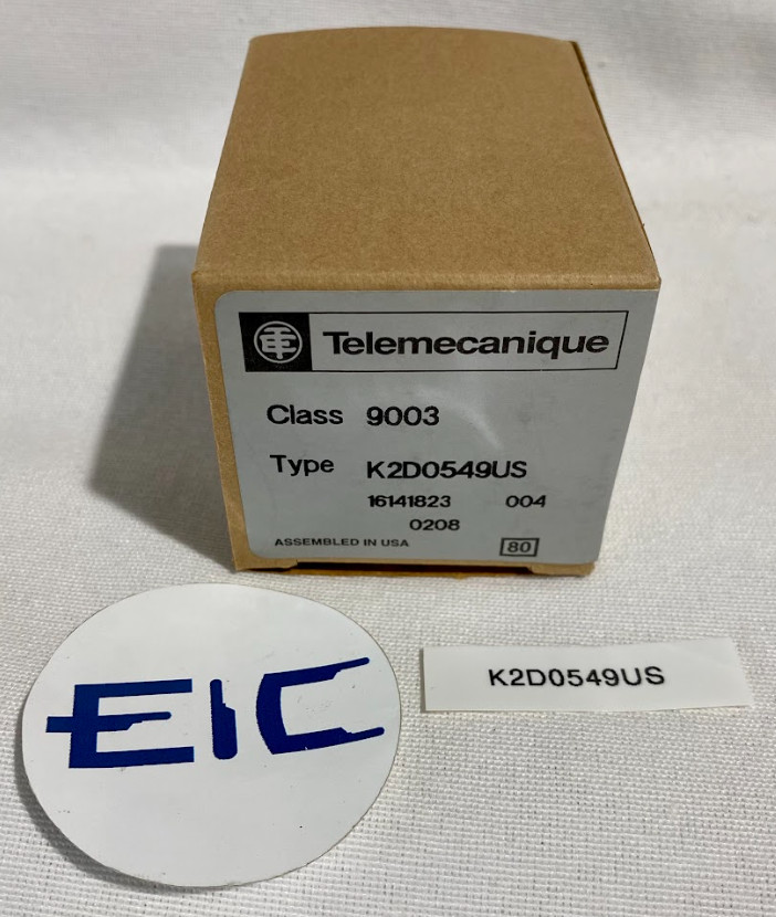 SCHNEIDER ELECTRIC TELEMECANIQUE CAM SWITCH (CLASS 9003) / K2D0549US