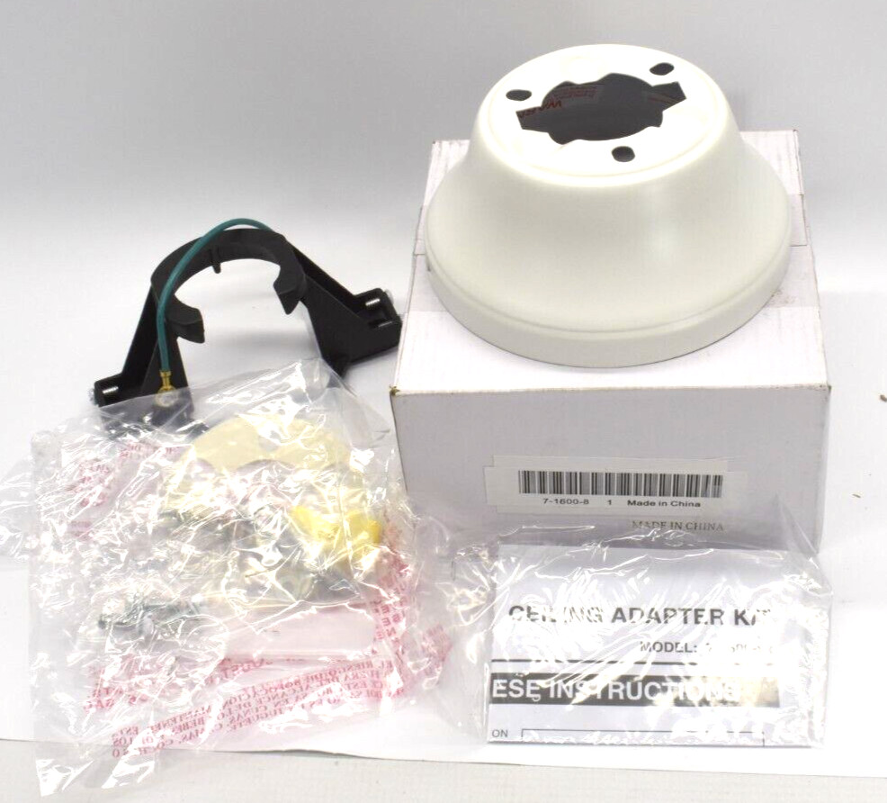 Hugger Fan Ceiling Adapter 7-1600-8 White  5" wide by 2.25"