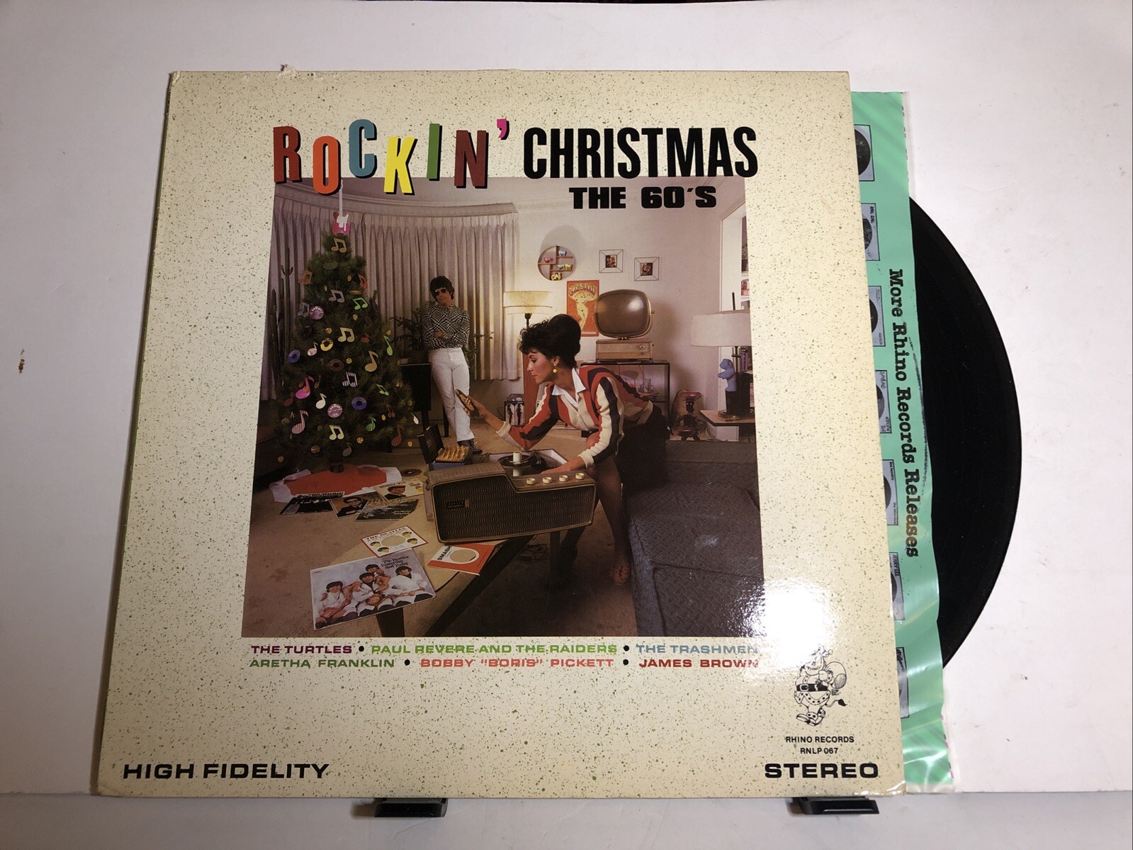 NICE NM Rockin’ Christmas The 60’s RNLP 067 LP 12in Vinyl Record Album