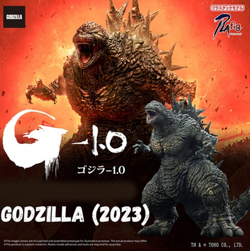 ​Godzilla Minus One 2023 Plafig. Plastic Model KitAoshima U.S. SELLER 0823AO01