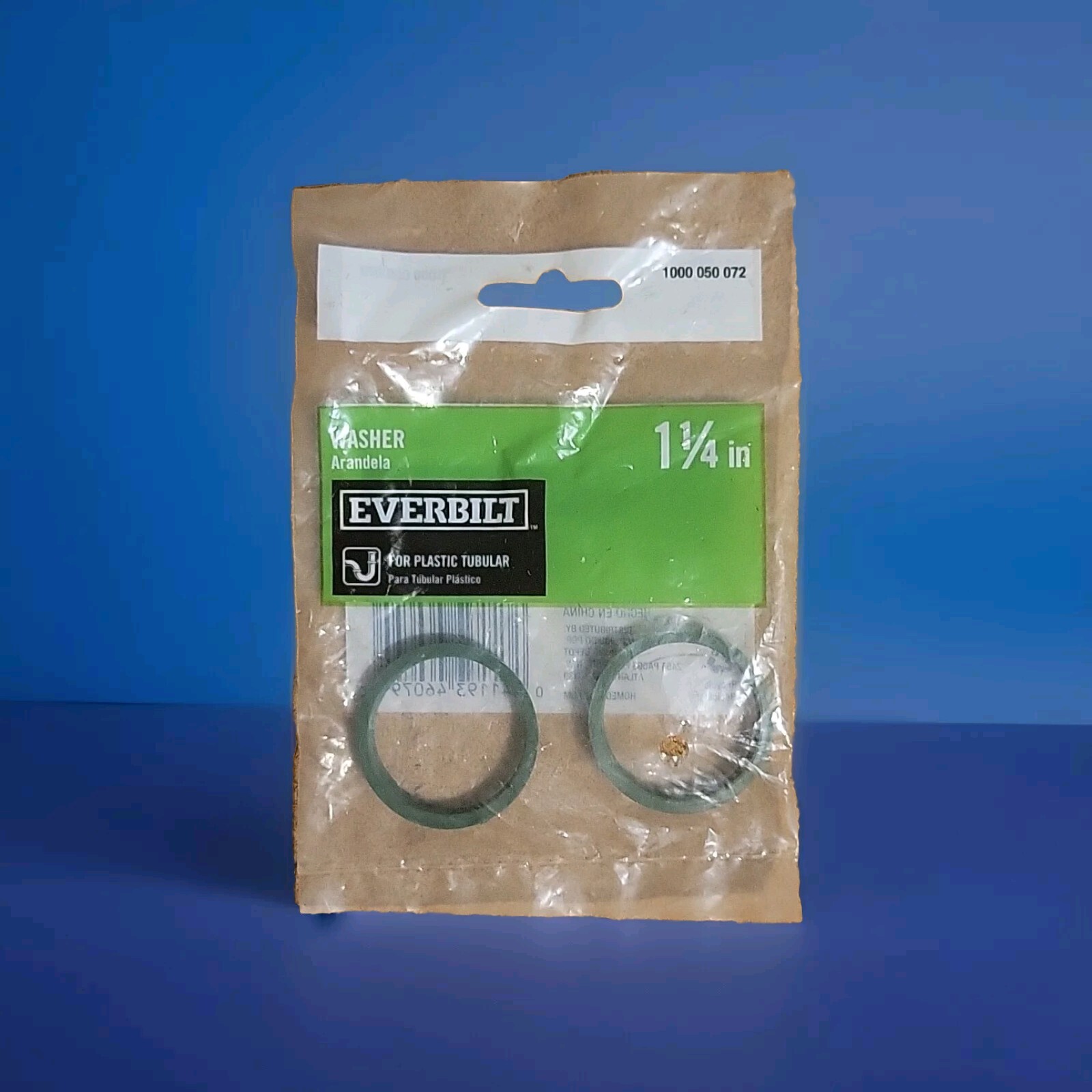 Everbilt 1-1/4 in. Sink Drain Pipe Rubber Slip-Joint Washer (2-Pack)