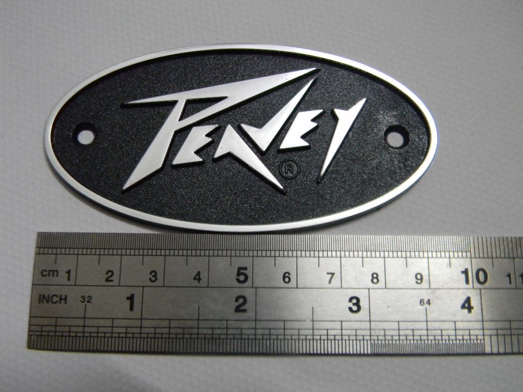 Replacement  Peavey Sticker  Speaker logo Badge 95mm ABS Aftermarket