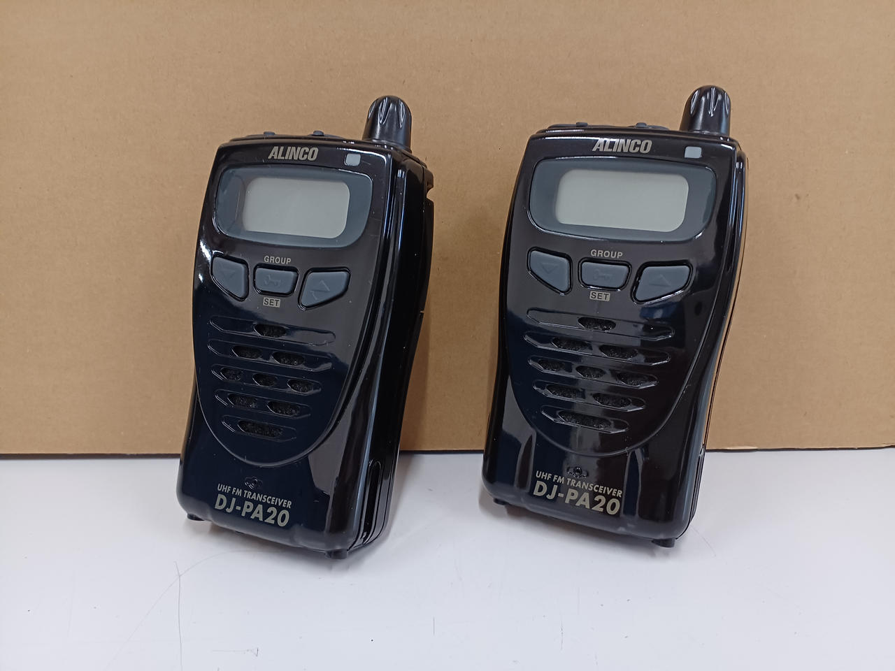 Alinco Alinco Specified Low Power Transceiver DJ-PA20 Set Of 2 Used F/S