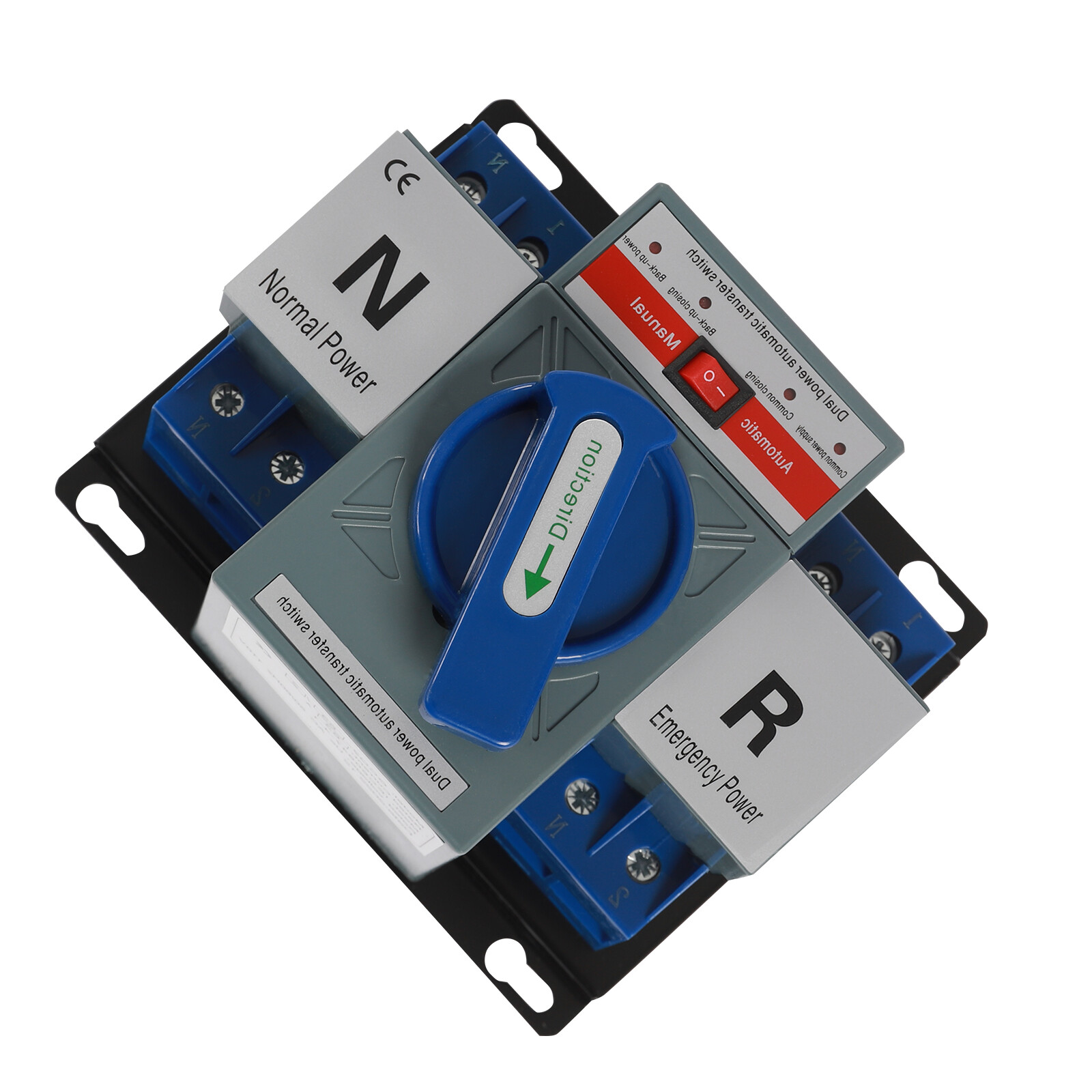 2P Switch Automatic Dual Power Mini Transfer Switch Conversion Switch Self Cast