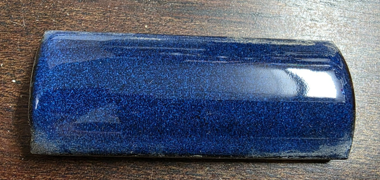Colbolt blue 1"x3" bead tiles. Frost proof  114 tiles