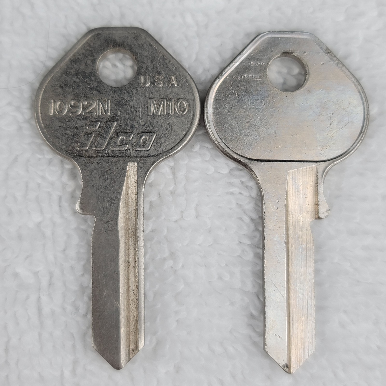 Ilco M10 Key Blanks Lot of 2 New Old Stock