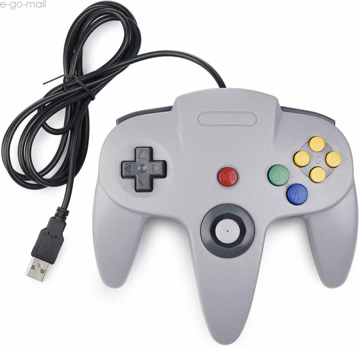 USB SNES /NES/ N64 /Xbox 360 Controller Joystick for Windows 7 8 10 11 PC MAC