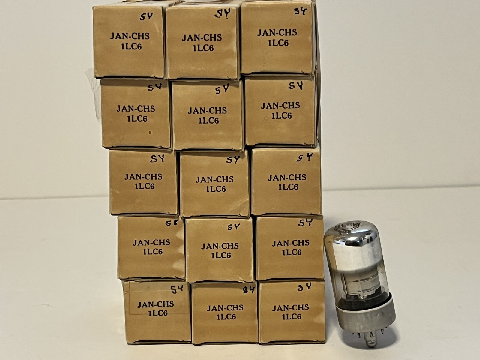 One Tested NOS Vintage JAN CHS 1LC6 Vacuum Tube Tests Good One Tube Only