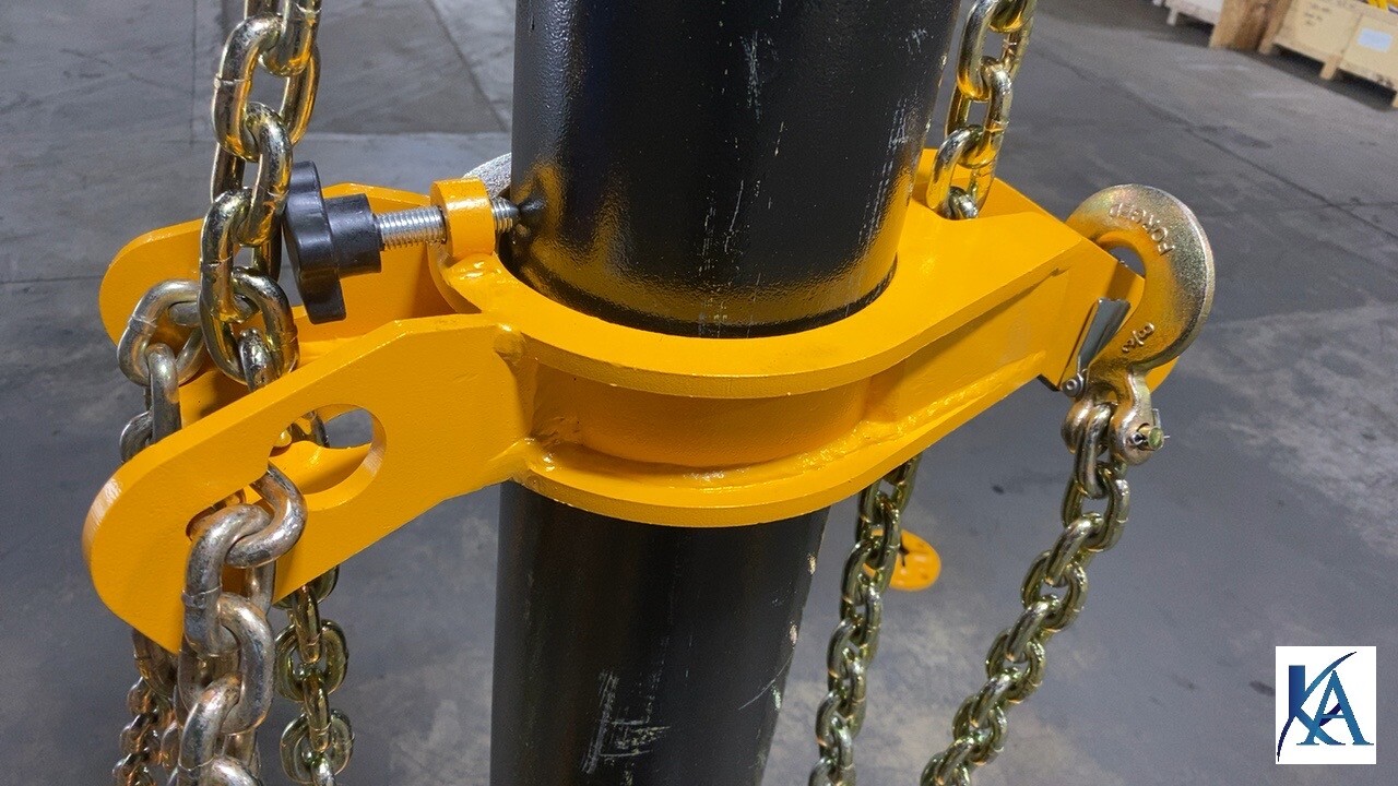 10 TON Portable Puller Auto Body Frame Machine FREE CHAINS,ANCHOR POTS,FOOT PUMP