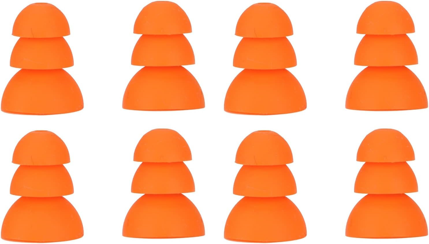 4 Pairs Replacement Silicone Ear Tips for Se846 Se535 Se215 and Inner Hole 2.0‑3