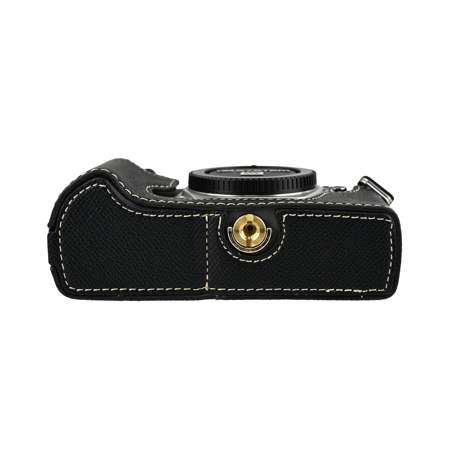 Leather Half case for OM System OM-5 Mark II Camera Bag Grip