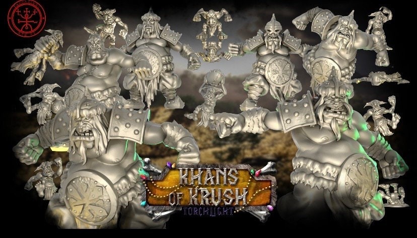 Ogre team - Khans of Krush Fantasy Football Team - TLM