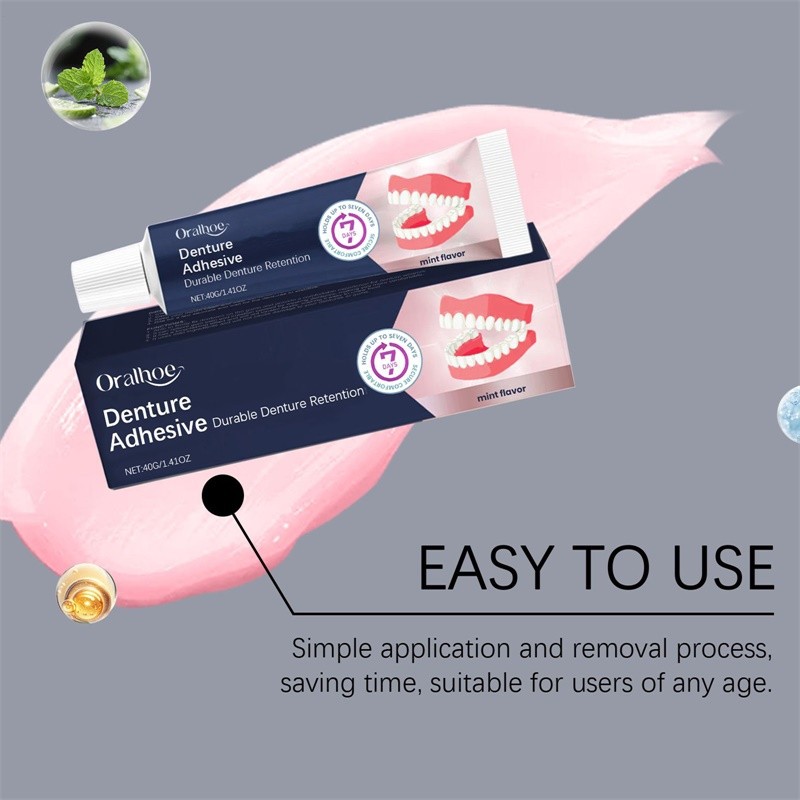 Denttach Denture Adhesive, Thermoplastic Denture Adhesive and Cushion