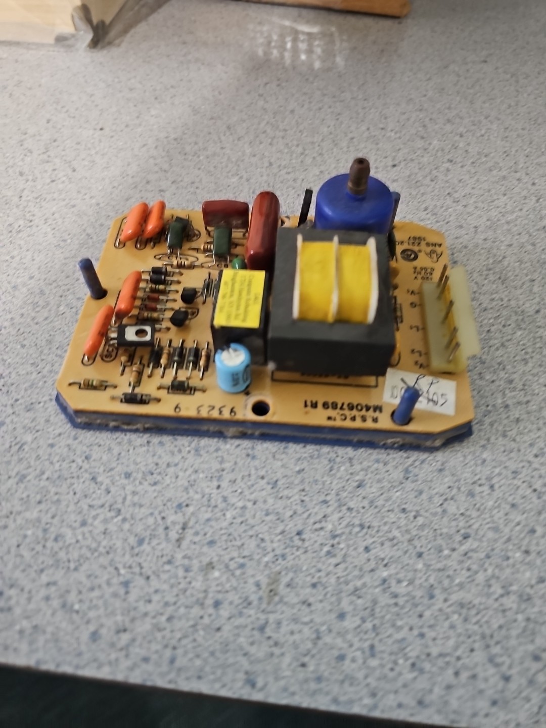 comercial dryer ram 110v ignitor