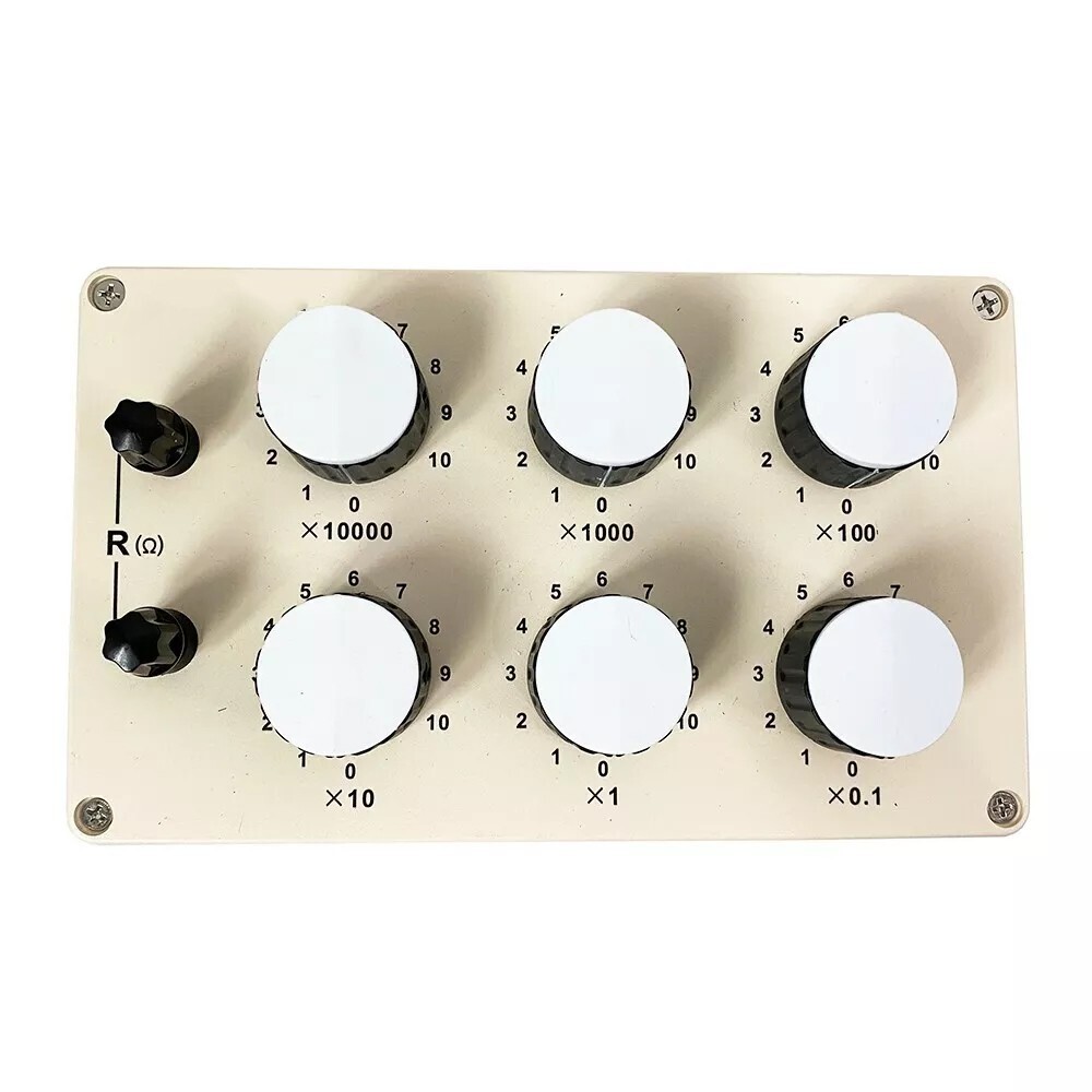 Precision Adjustable DC Resistance Box Resistor DC Decade Resistance Box