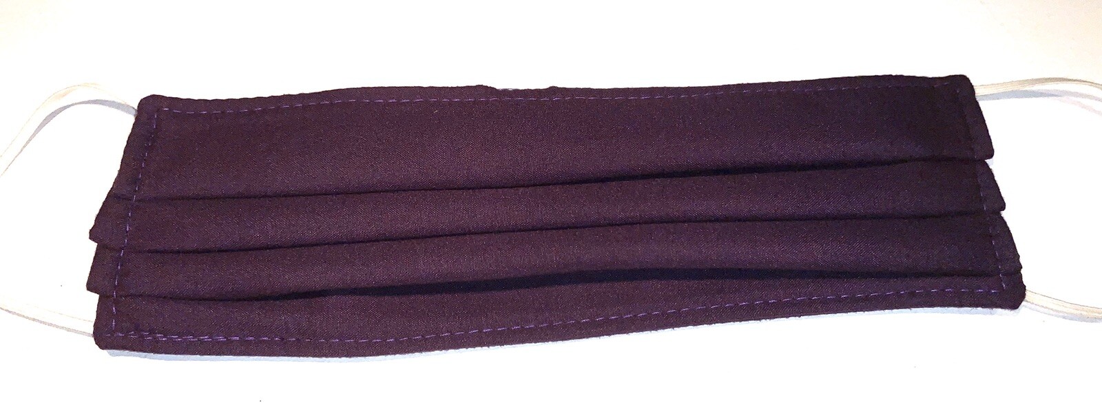 Fabric Reusable Reversible Face MASK Purple