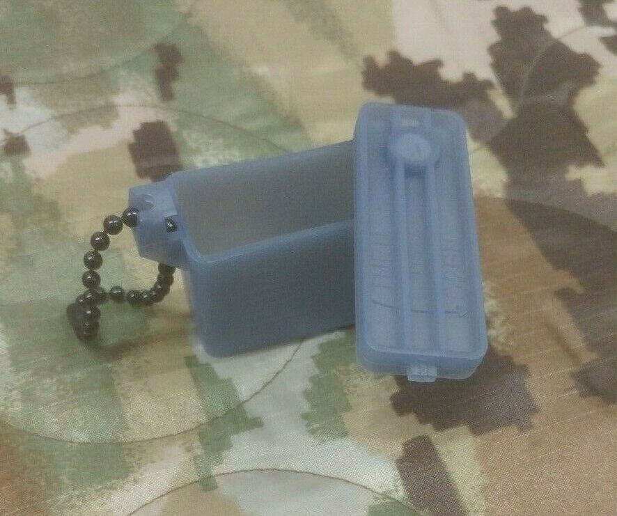USGI Ear Plug Case Military Surplus 2 Each