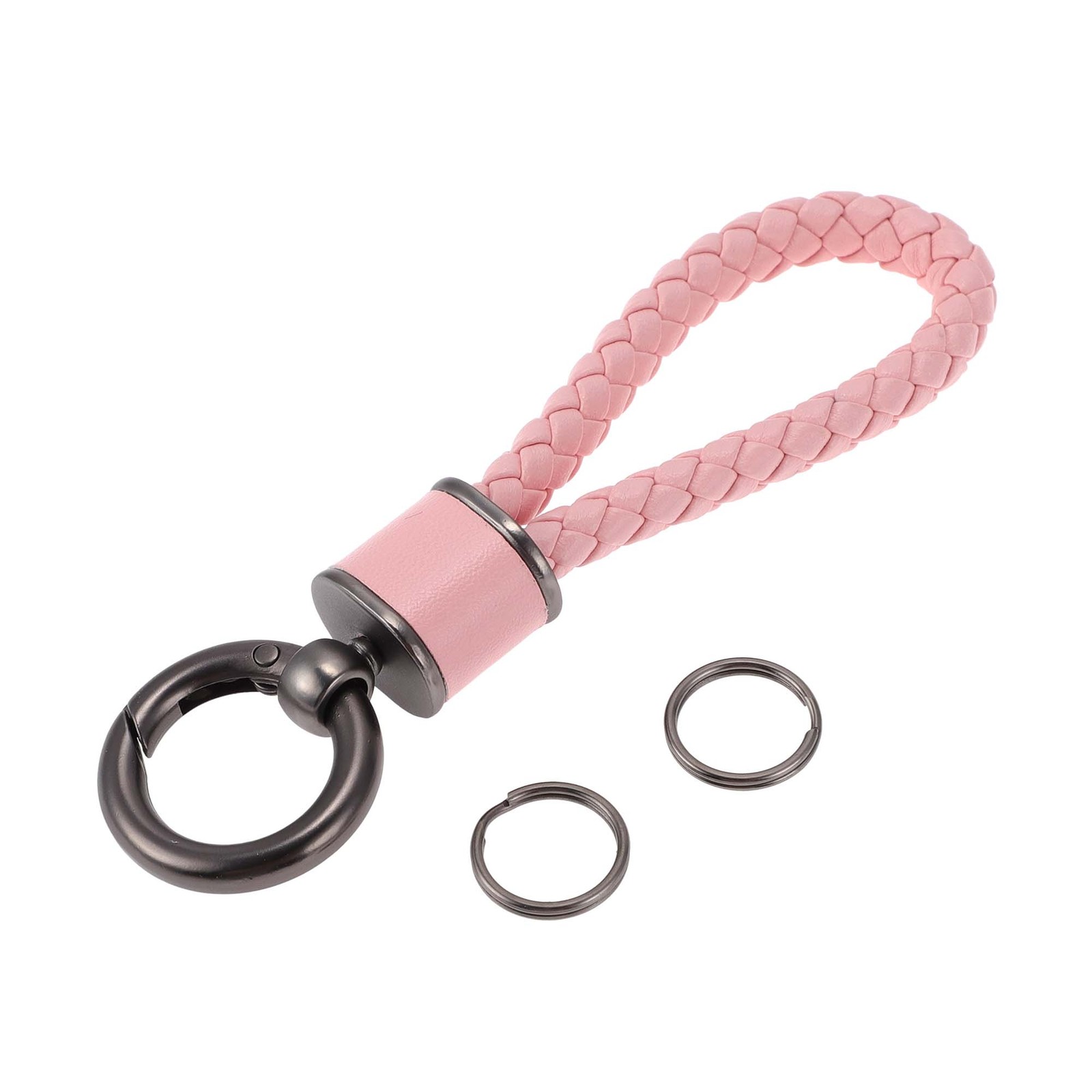 Car Keychain with Ring Car Keys Pink 1 Pcs