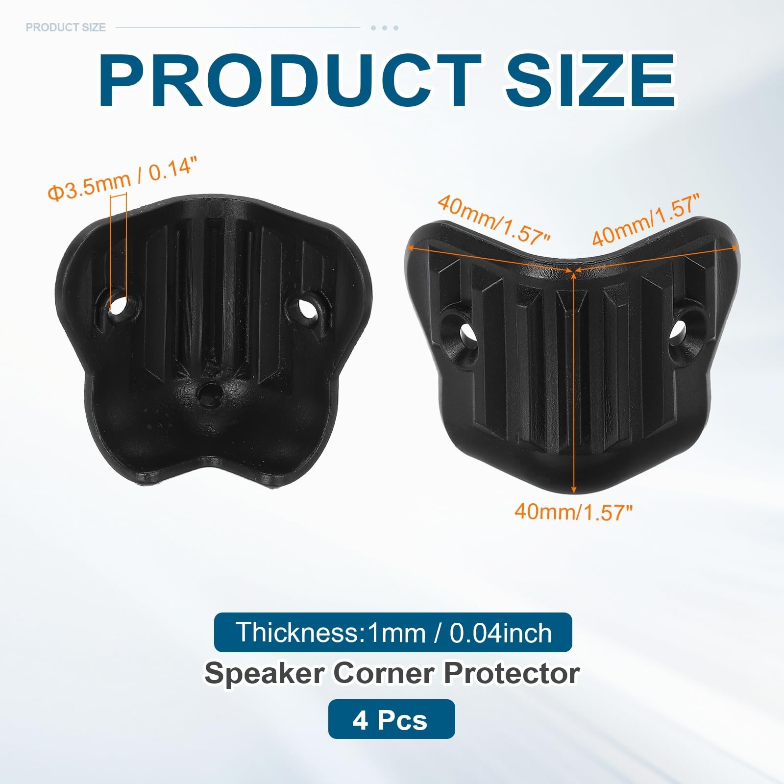MECCANIXITY 4 Speaker Cabinet Corners Protector