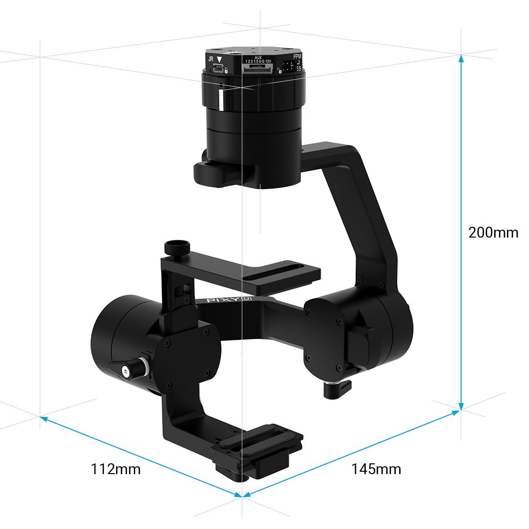 Gremsy Pixy U Camera Gimbal with Case and Accessories