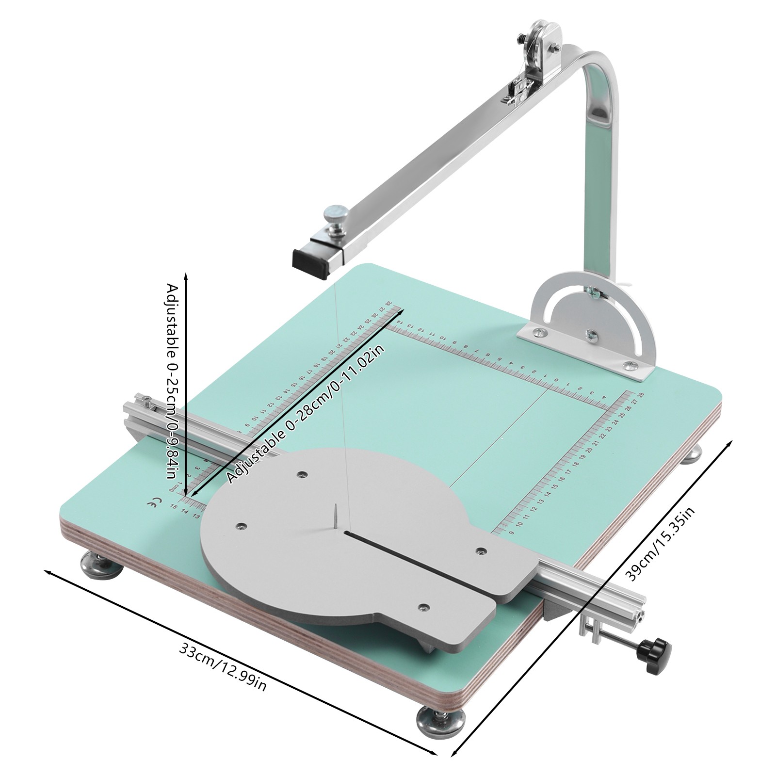 72W Hot Wire Foam Cutter Working Table Tool Sponge Styrofoam Cutting Machine New
