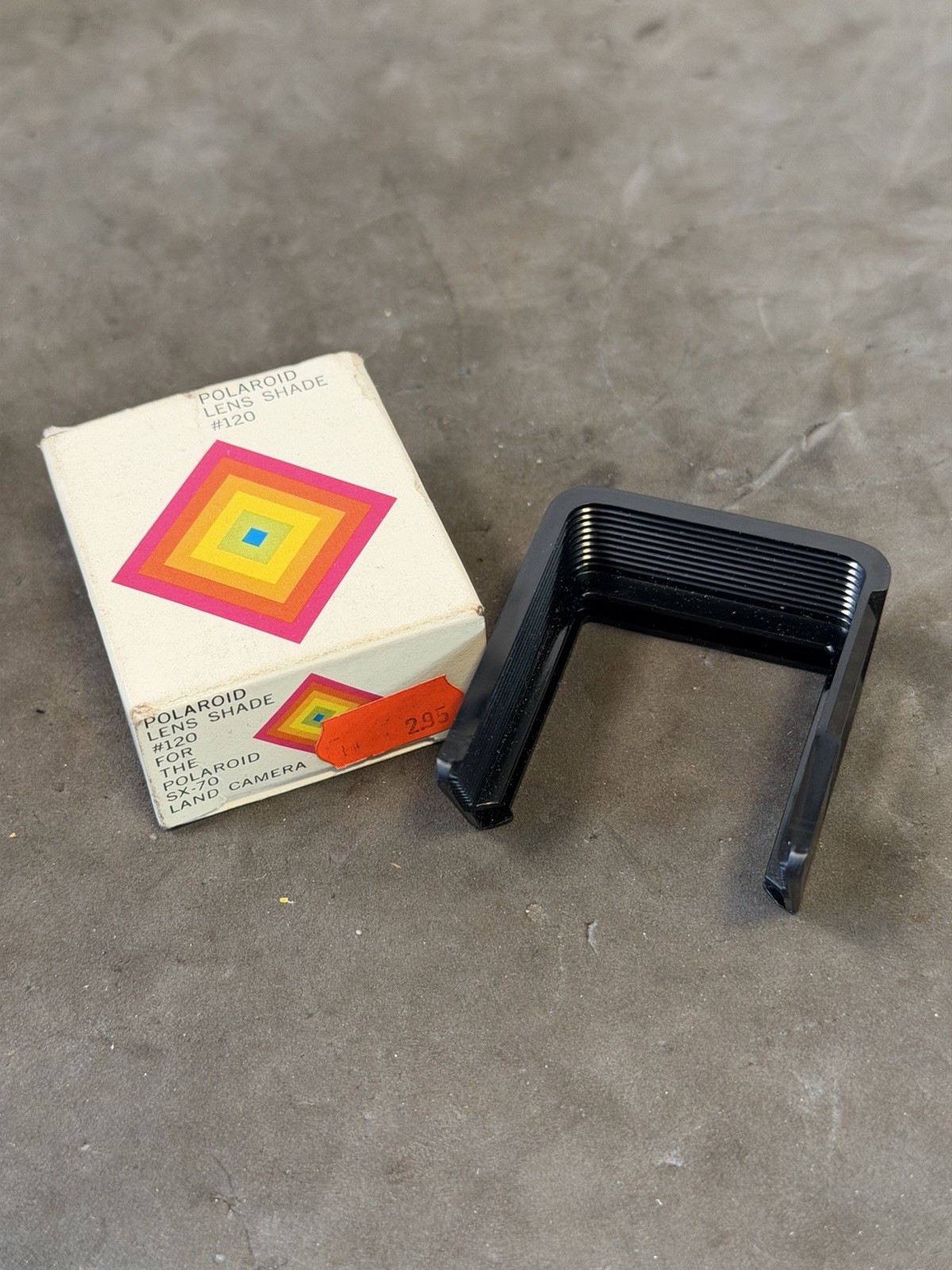 Polaroid Lens Shade #120 for SX-70 Series Land Camaeras with Box