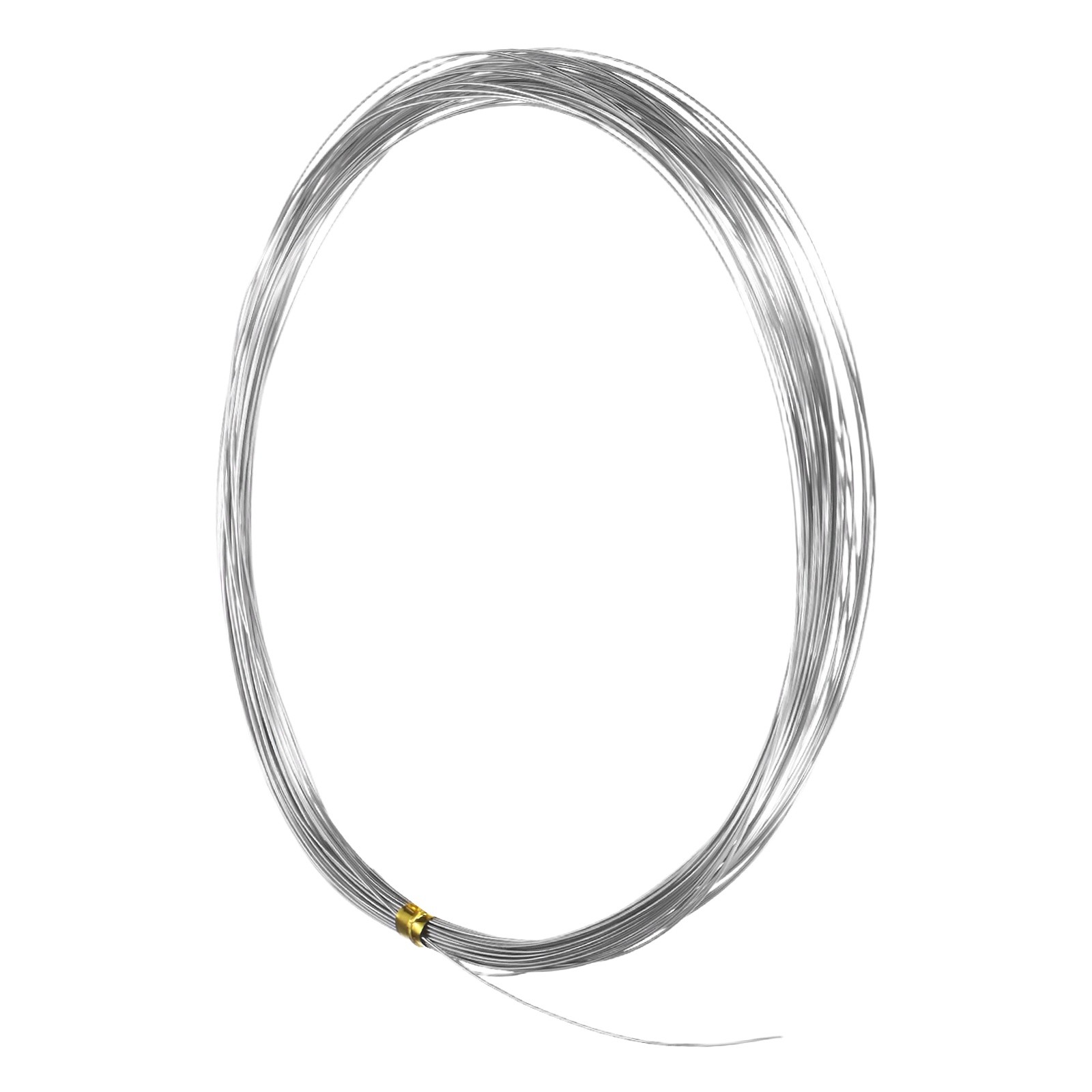 26 Gauge Craft Wire for Jewelry Making, 0.4mm Stainless Steel 32.8 ft Wire