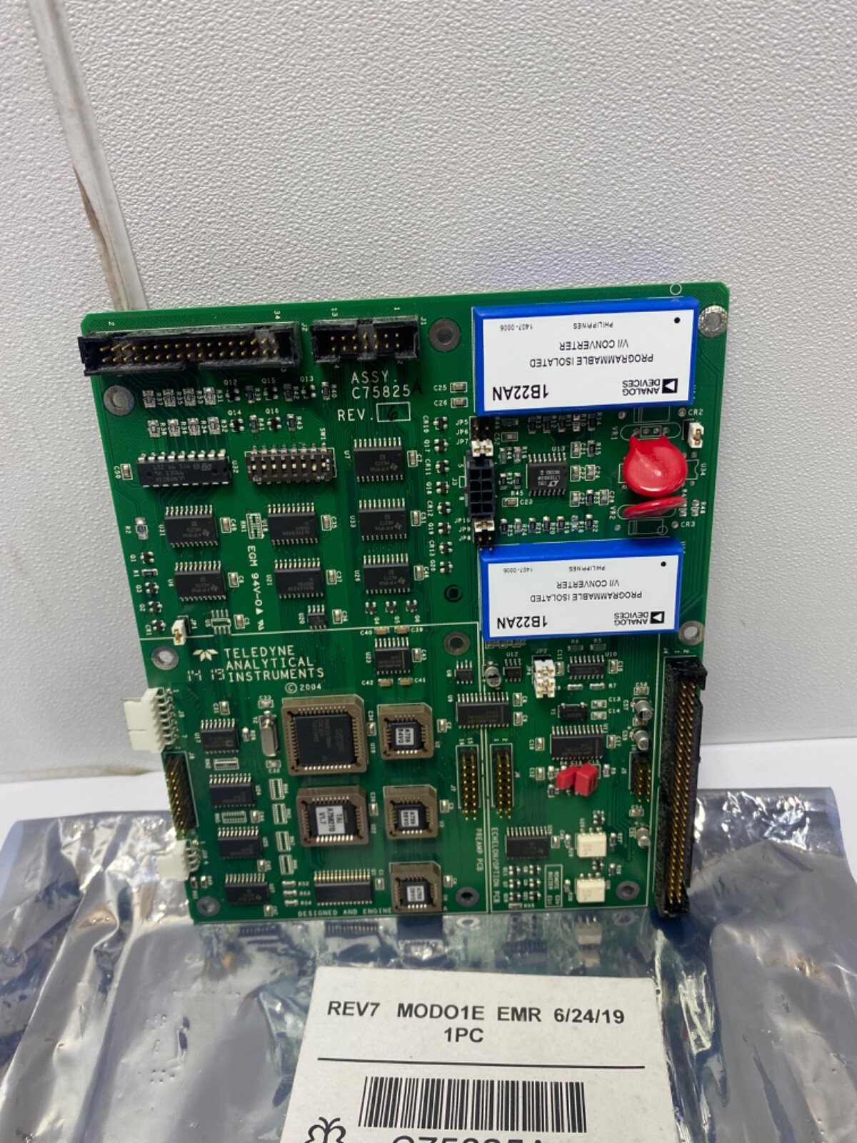 TELEDYNE ANALYTICAL INSTRUMENTS C75825 Motherboard New