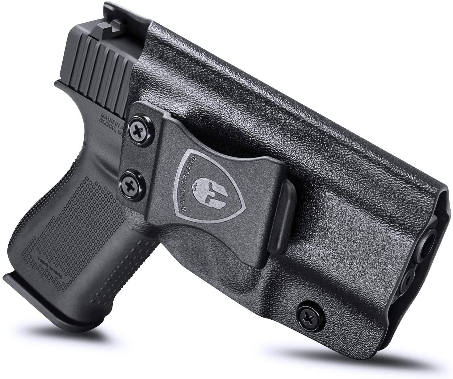IWB KYDEX Holster Fit Glock 43/Glock 43X Pist for Men/Women, Adj. Cant&Retention