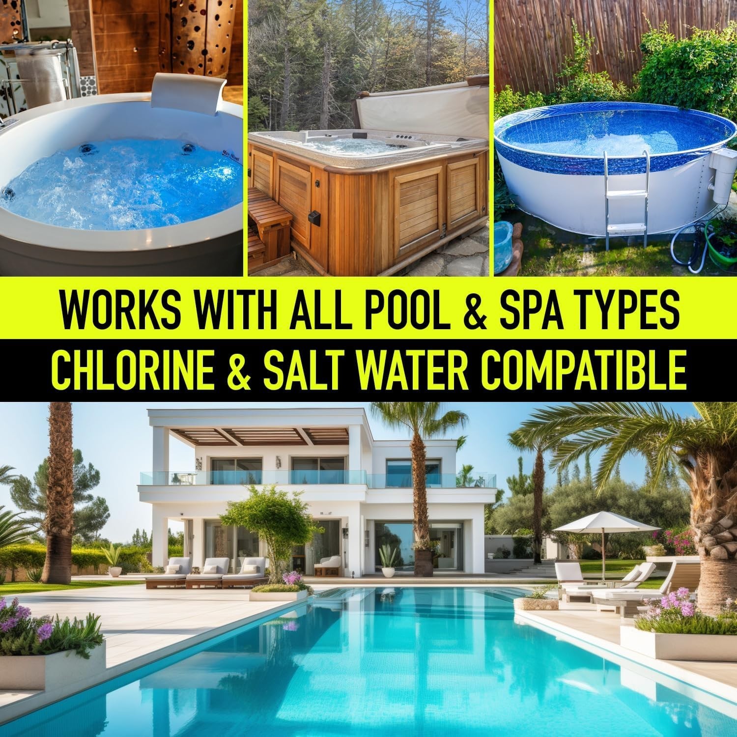 Pool Leak Detection Dye Kit - with 2 Precision Applicators - Made in USA -...