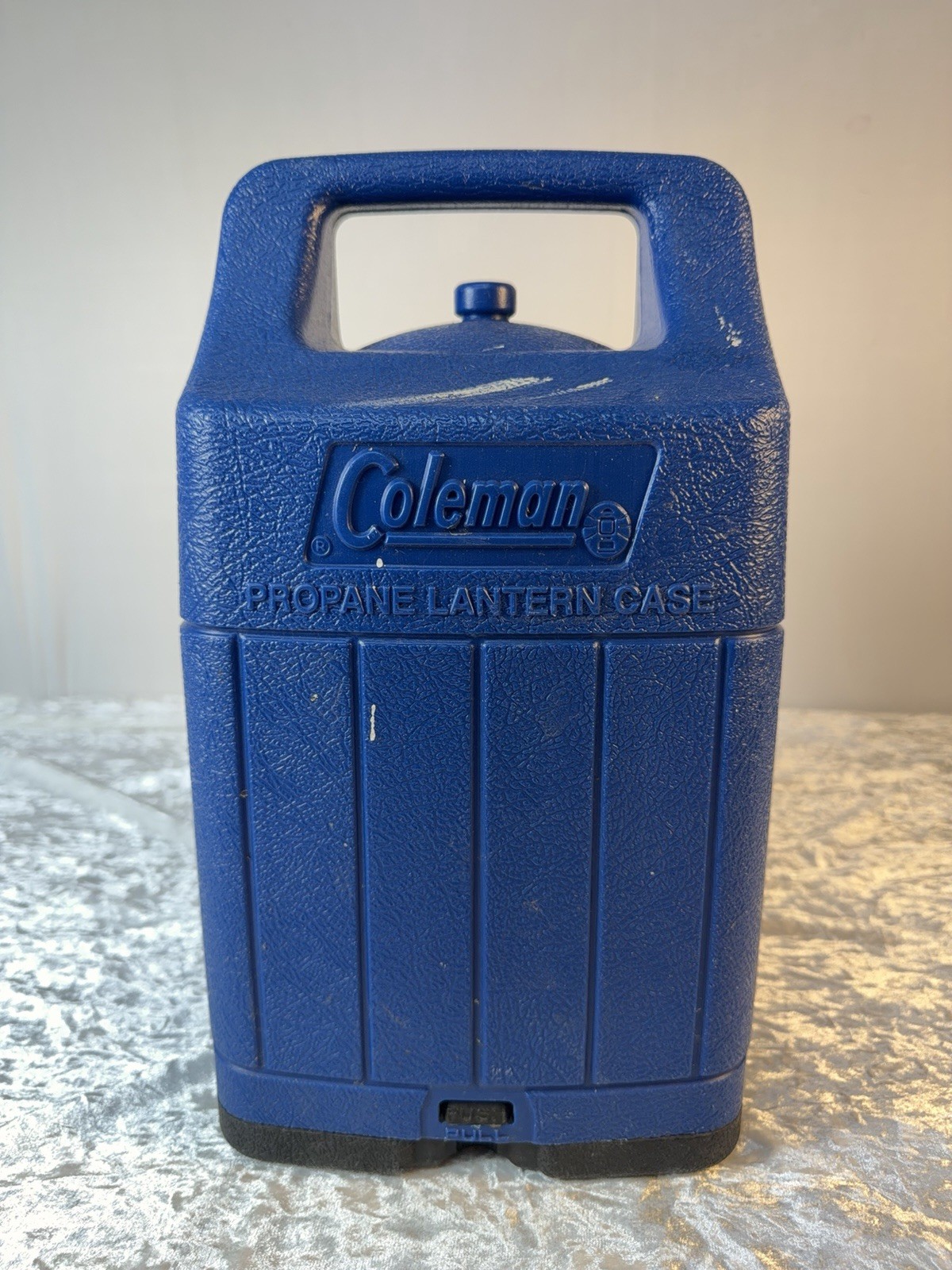 Coleman 5114 Propane Lantern Electronic Ignition w Hard Carry Case Camping