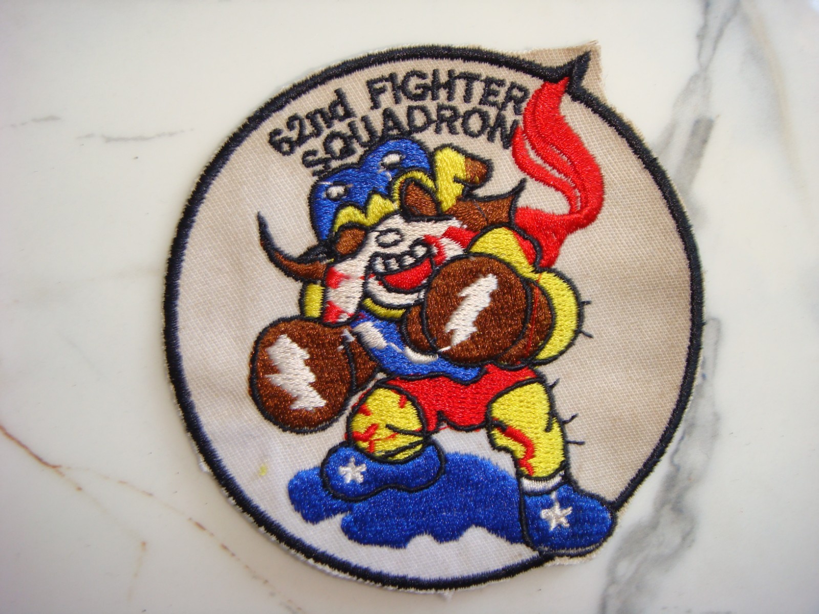 USAF 62nd FIGHTER SQUADRON PATCH