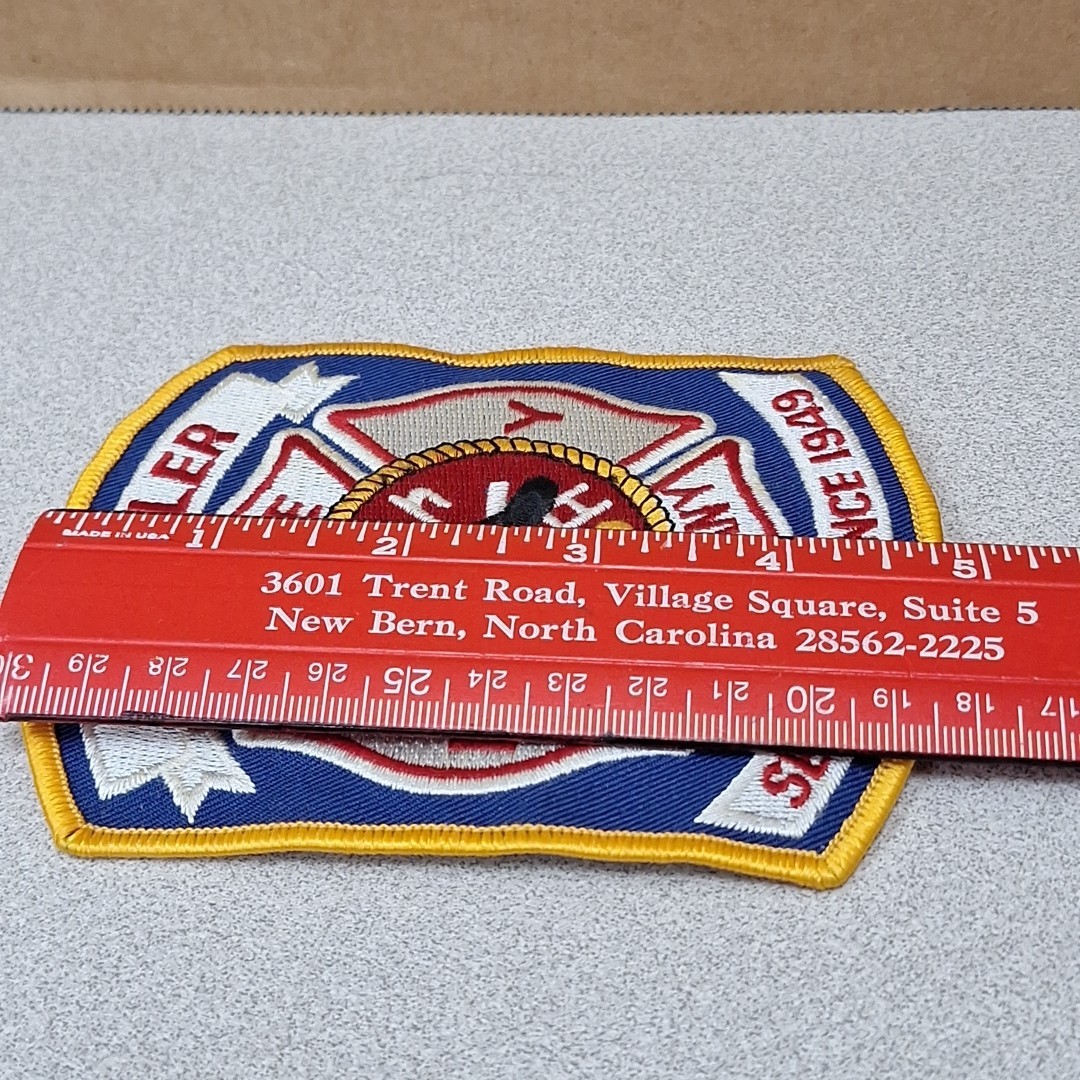 Schuyler NY Fire Company Fire Department Patch