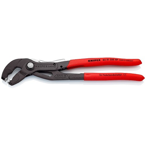 KNIPEX Tools - Spring Hose Clamp Pliers With Lock (8551250AFSBA)