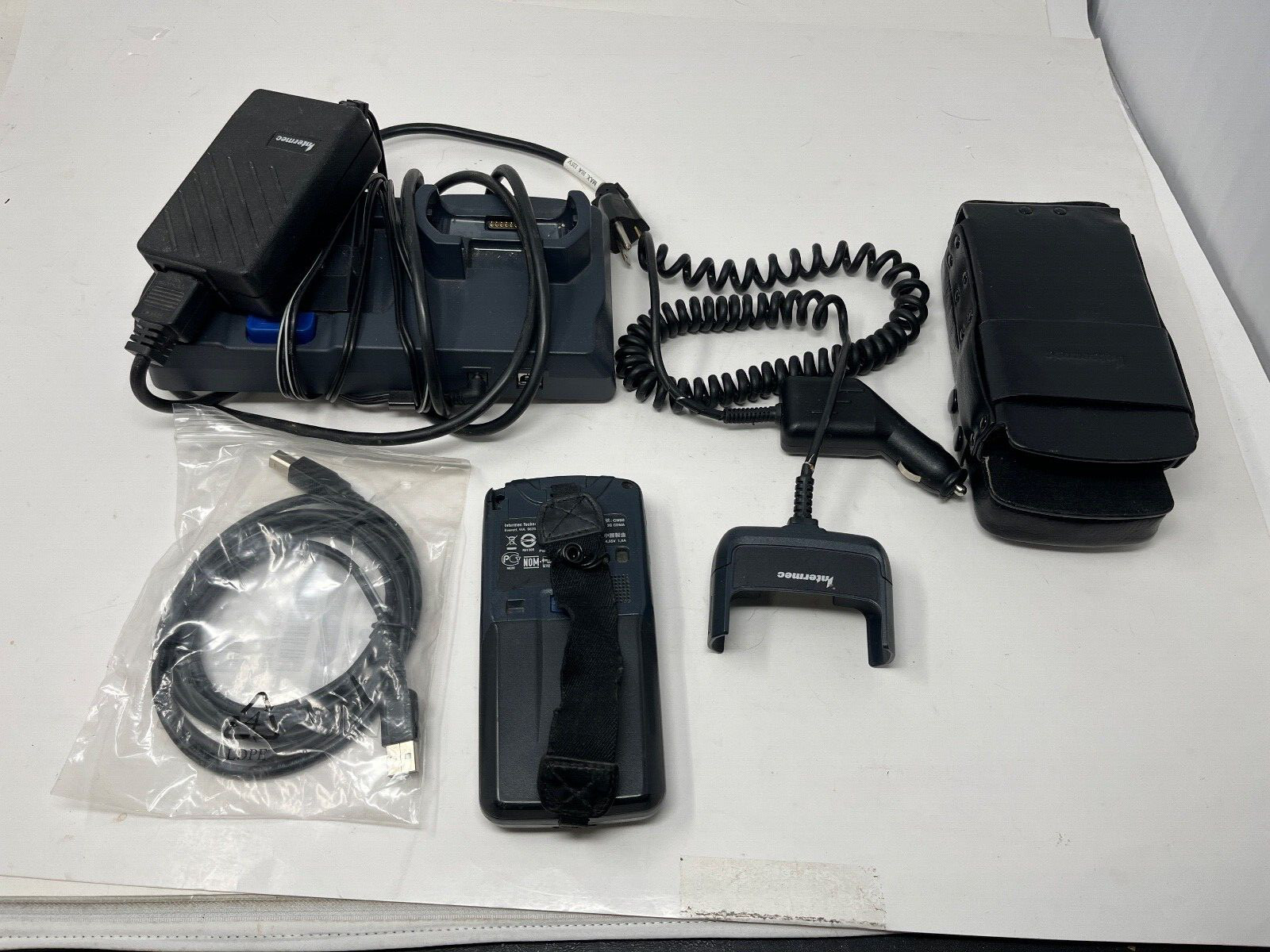 Intermec CN50 GSM QWERTY Barcode Scanner Complete Kit, USED