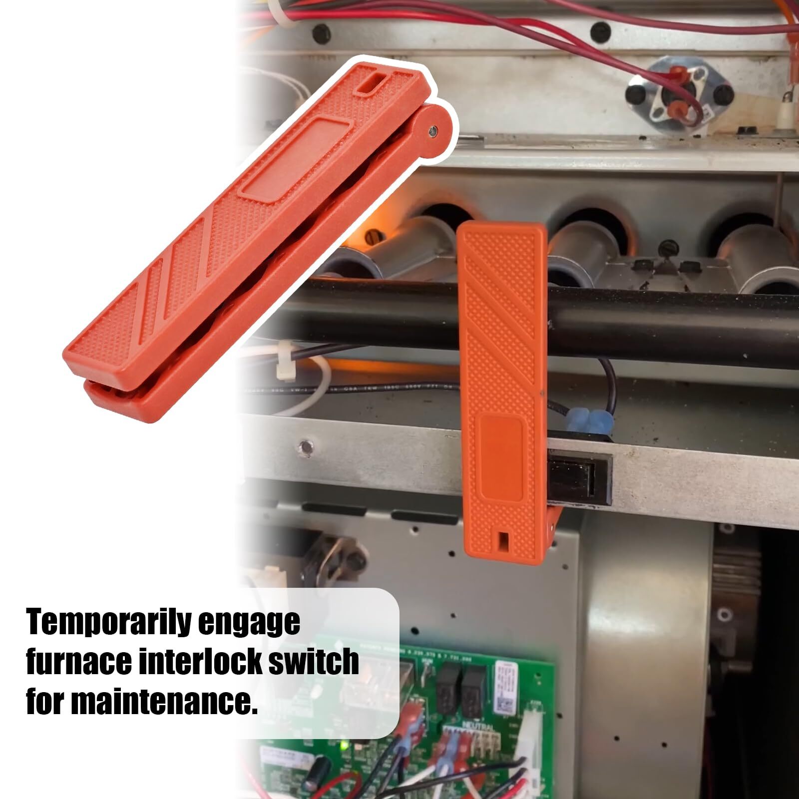 FPRO100 Furnace Pro Switch ClipEngages Interlock SwitchHVAC Controls1pc