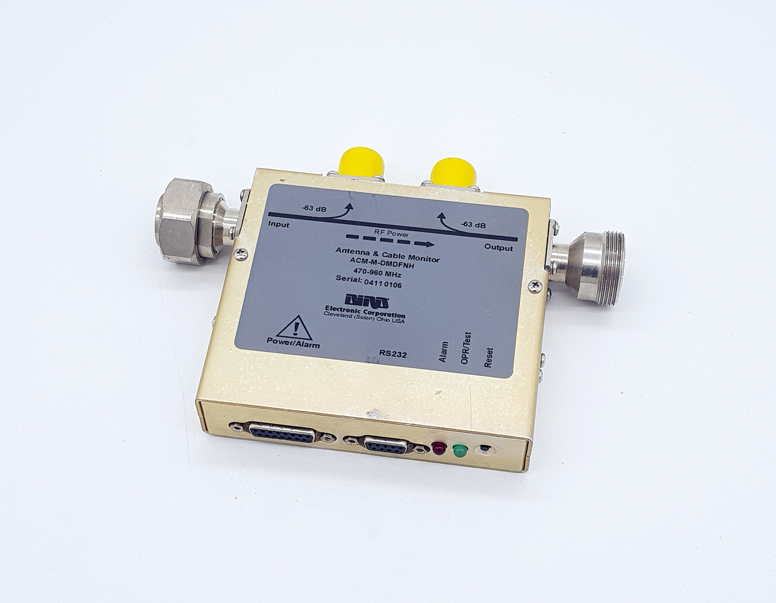 Bird ACM-M-DMDFNH Antenna and Cable Monitor 470-960MHz