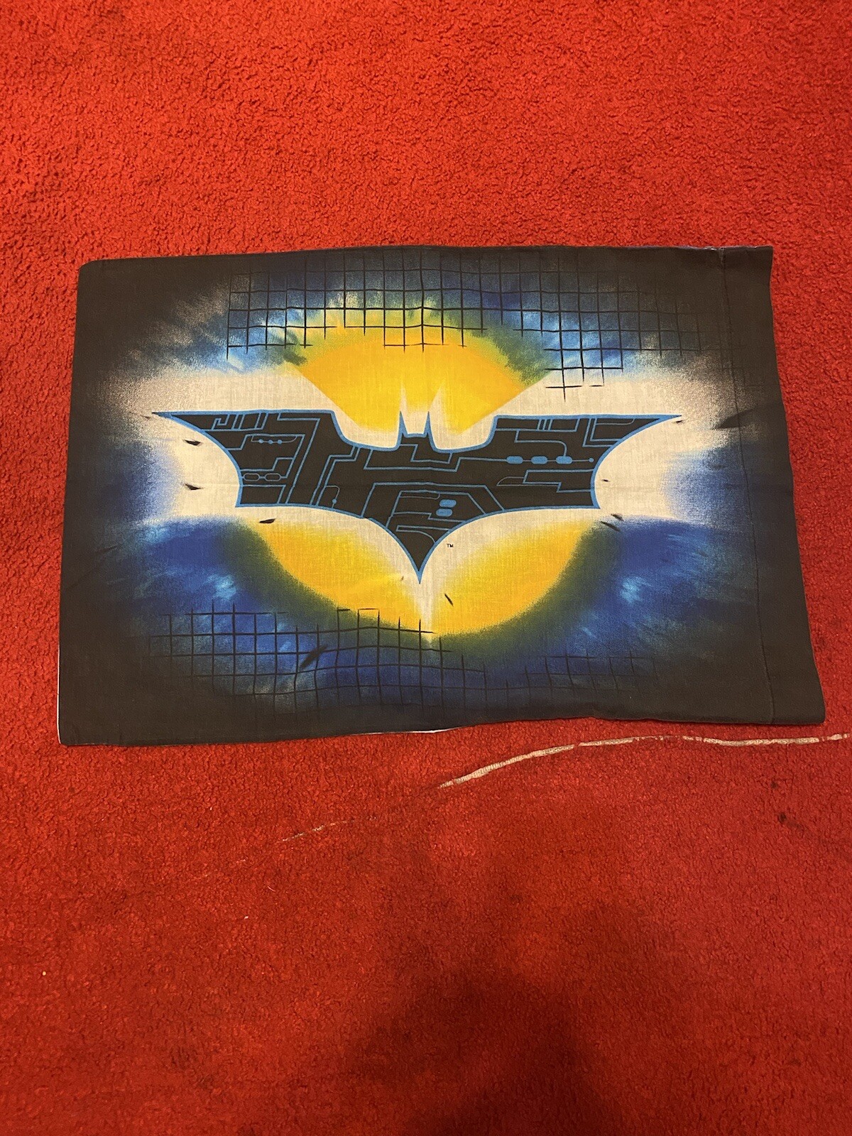 Vintage Batman Dark Knight 2008 Double-Sided Standard Pillowcase Batmobile Soft