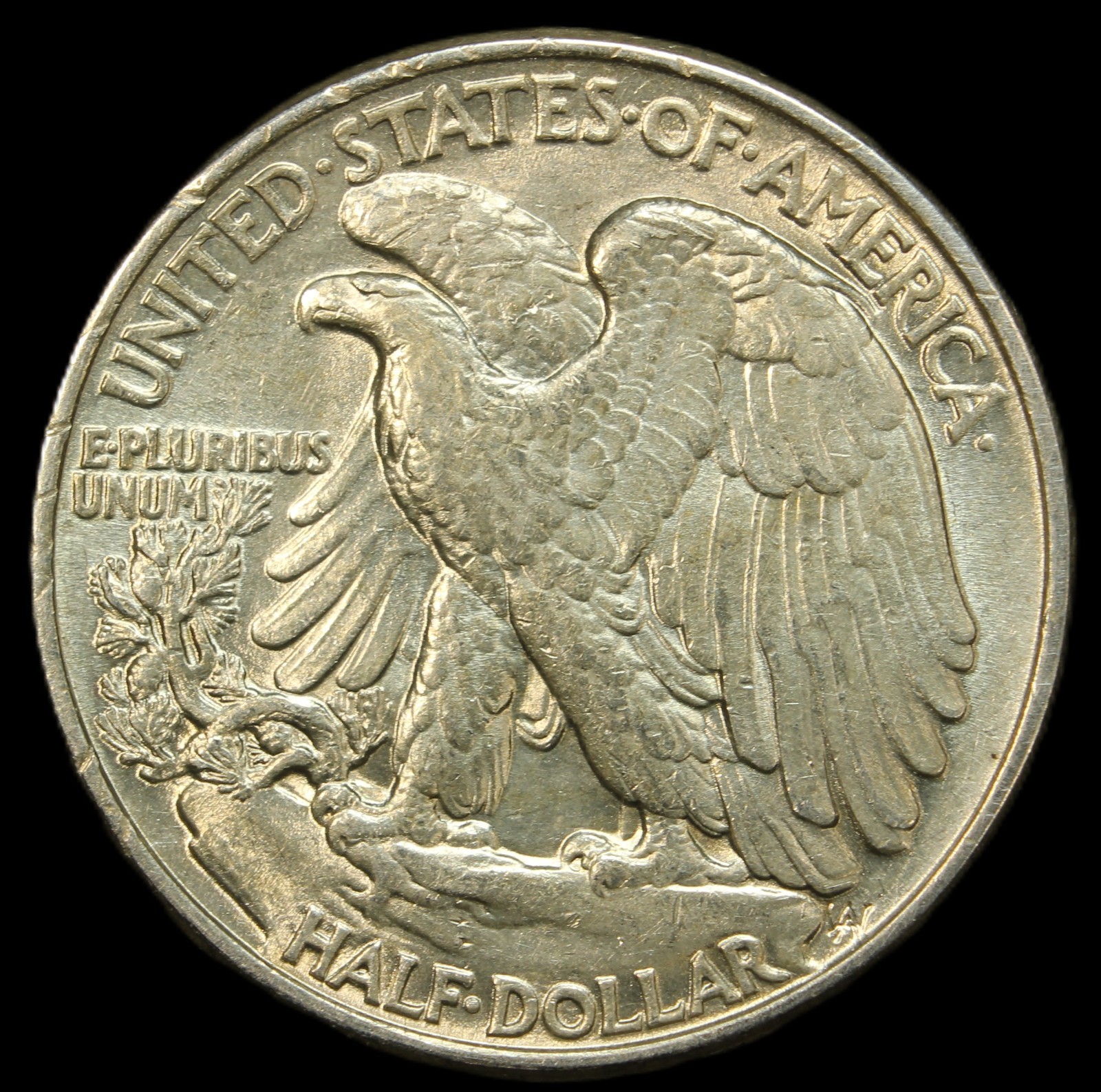 1946 50C Walking Liberty Half Dollar- smh876