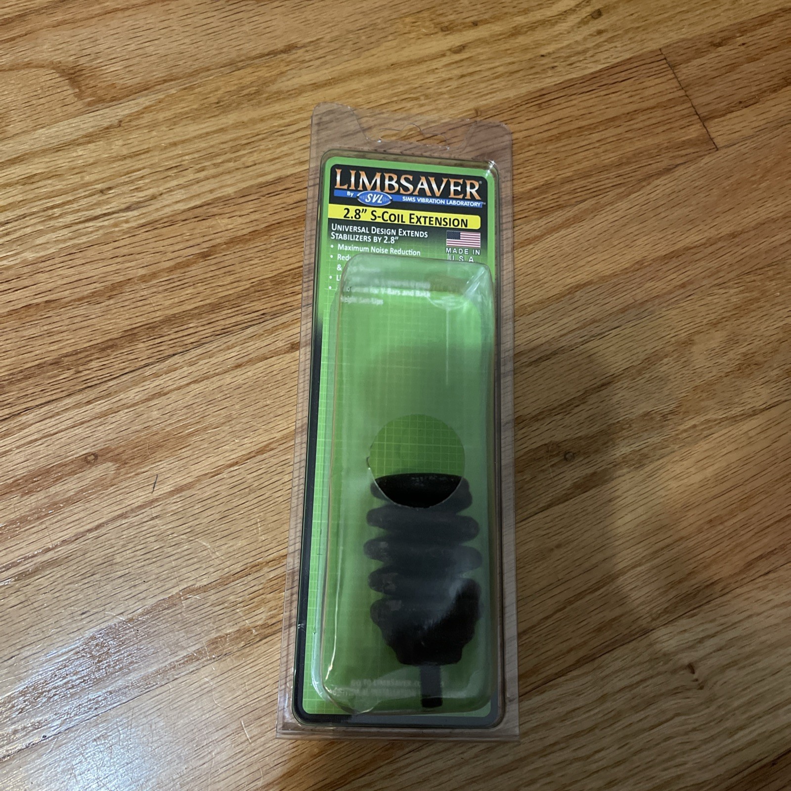 Limbsaver S-Coil Extension 2.75" Compound Bow Stabilizer (Black) #3069
