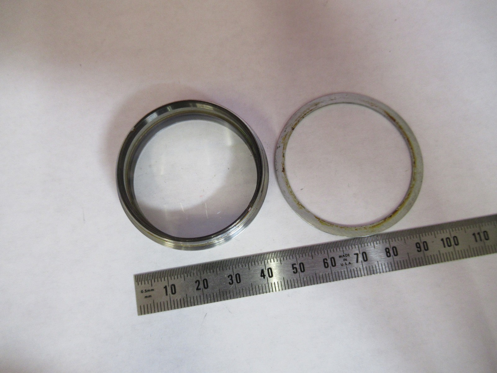 ZEISS OPTON STEREO OBJECTIVE LENS MICROSCOPE PART AS PICTURED 83-C-04