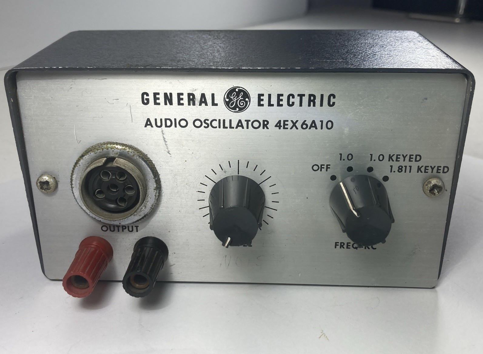 General Electric Audio Oscillator 4EX6A10 For Parts/Display, 1966