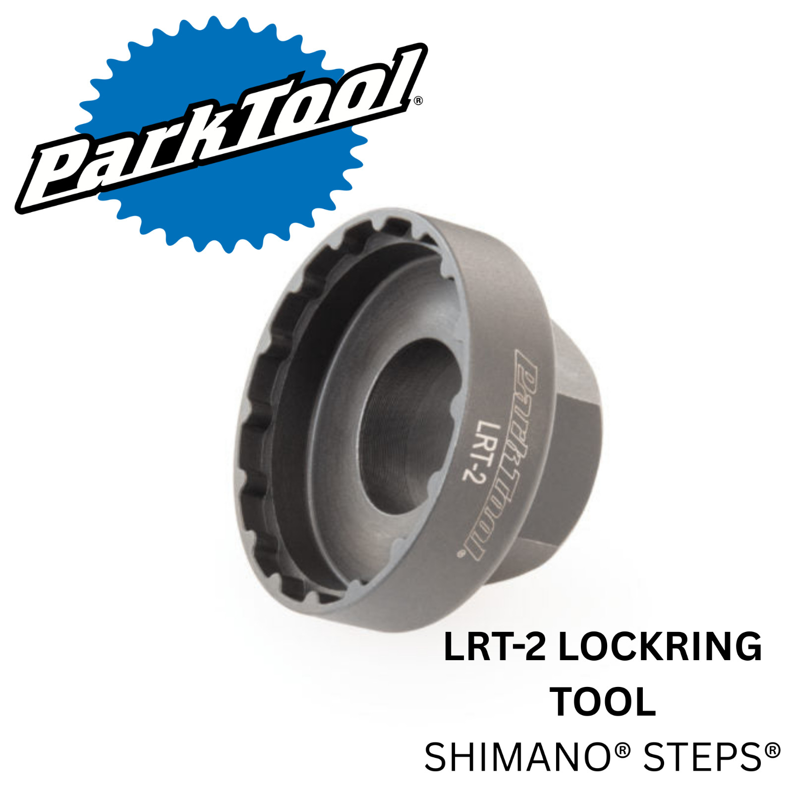 Park Tool LRT-2 54mm 16-Notch Shimano Steps Lockring Tool E-Bike Chainring Tool